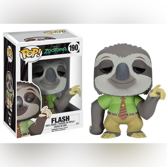 Funko Other - Flash #190 Disney’s Zootopia Funko POP! Vaulted Figure; New in Box